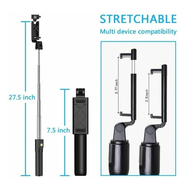 Selfie Stick Tripod Remote Desktop Stand Cell Holder For US